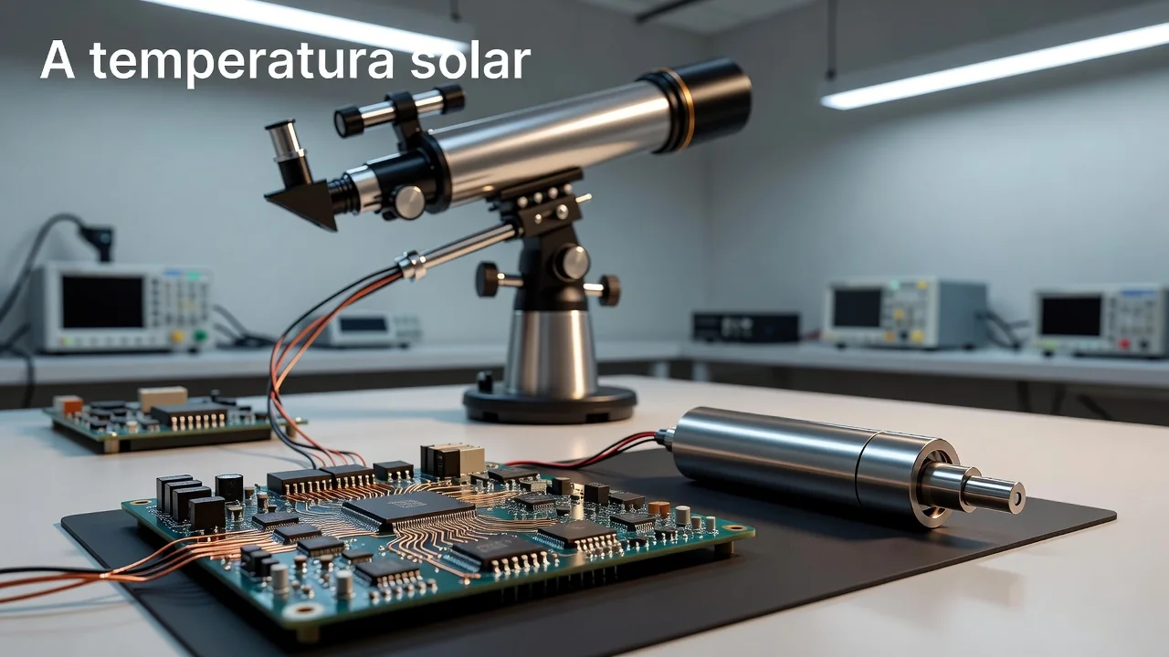A temperatura solar