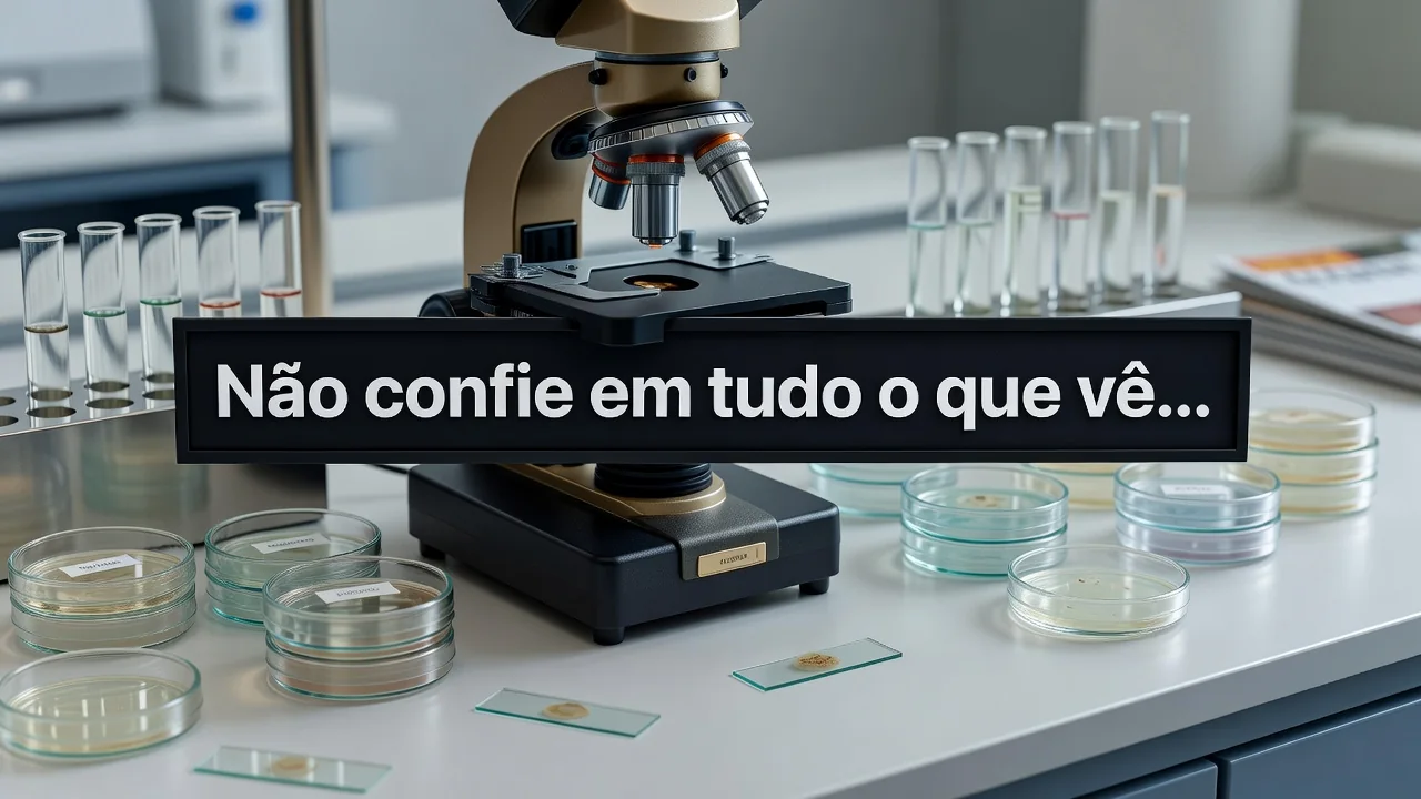 Não confie em tudo o que vê...