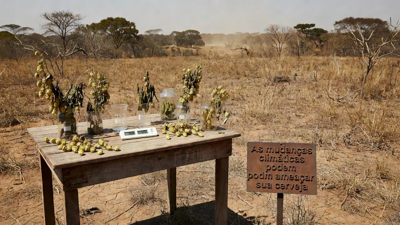As mudanças climáticas podem ameaçar sua cerveja