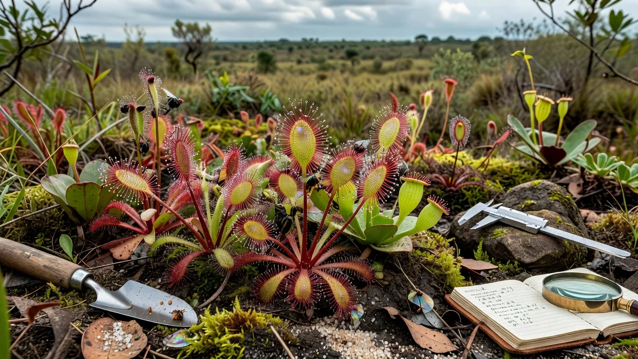 As pequenas e vorazes plantas carnívoras