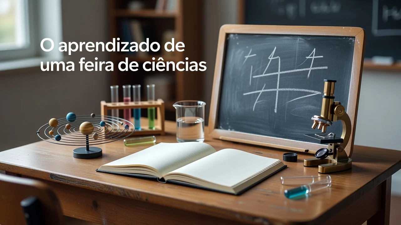 O aprendizado de uma feira de ciências