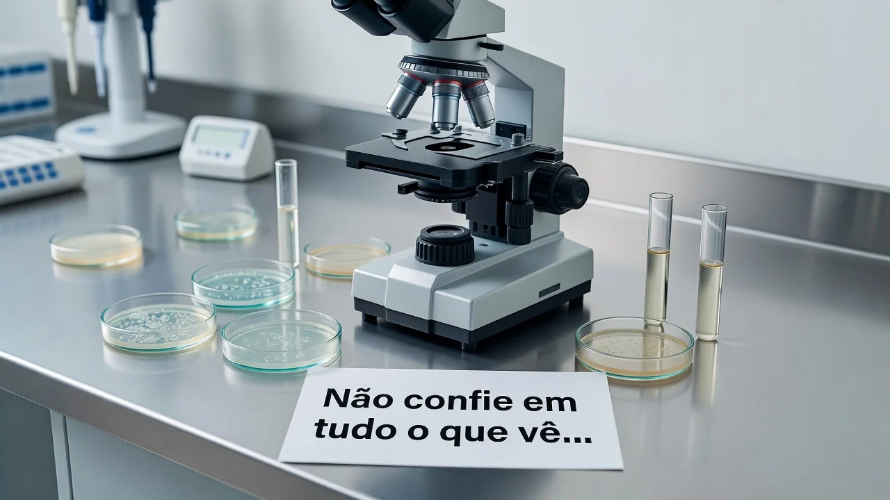 Não confie em tudo o que vê...