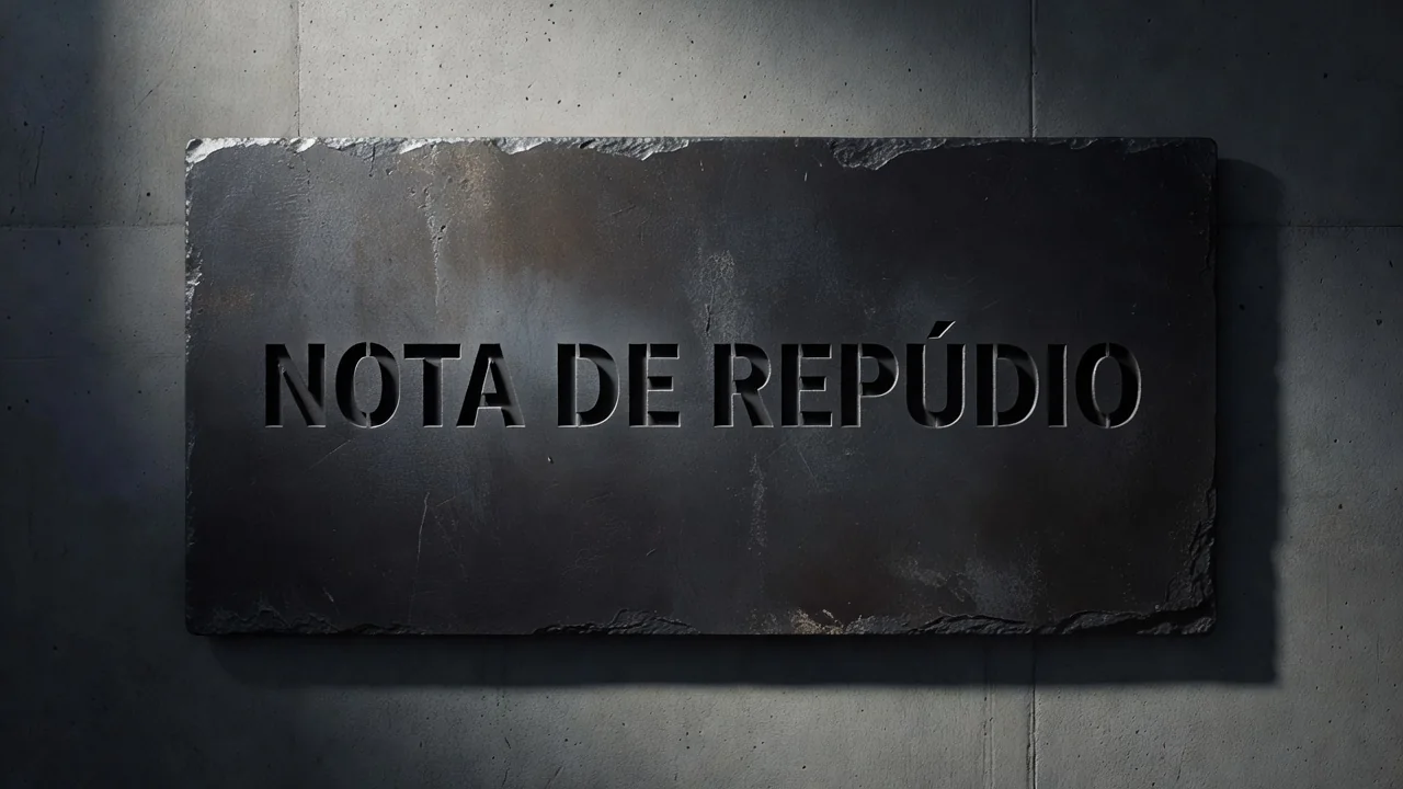 NOTA DE REPÚDIO