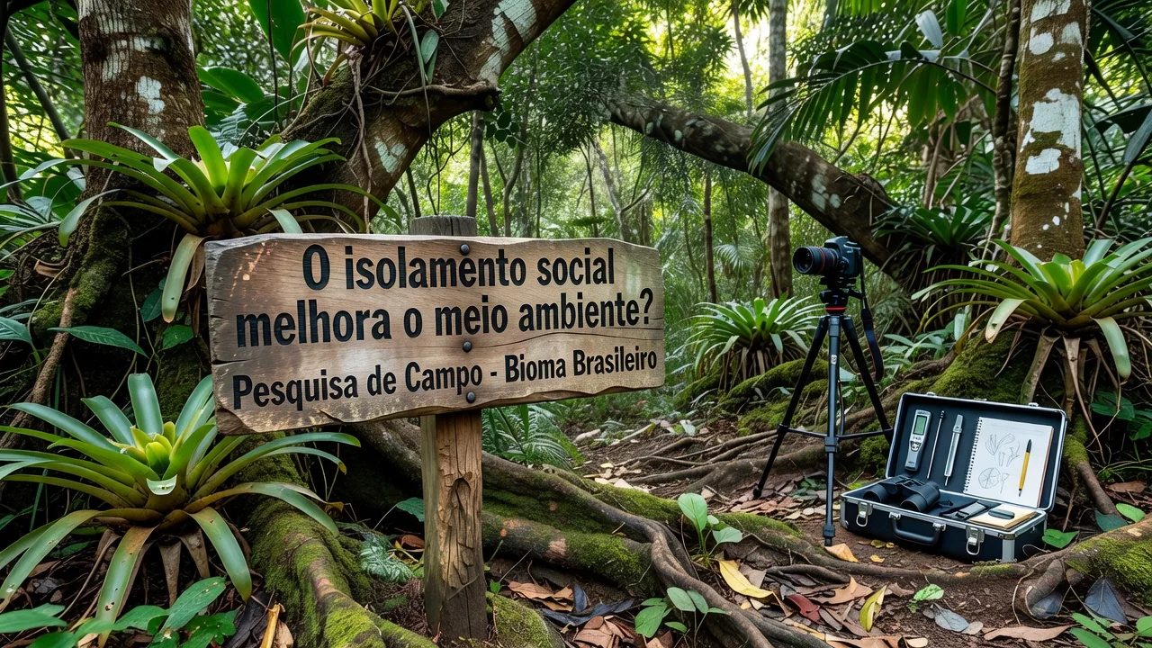 O isolamento social melhora o meio ambiente?