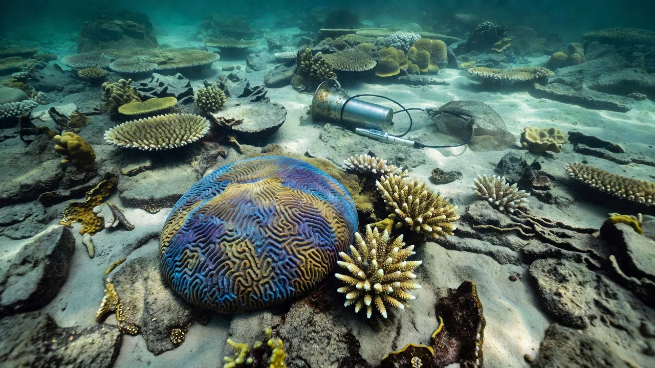 Os recifes de corais da foz do Rio Amazonas