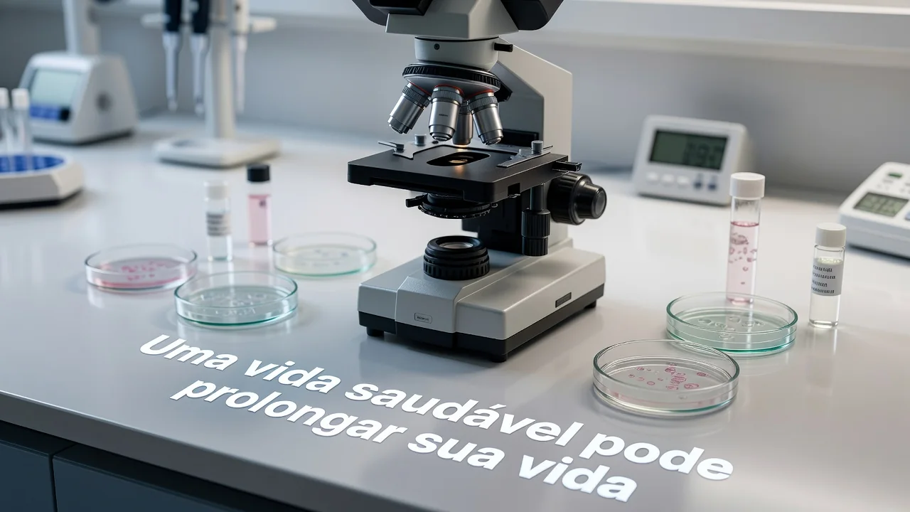 Uma vida saudável pode prolongar sua vida