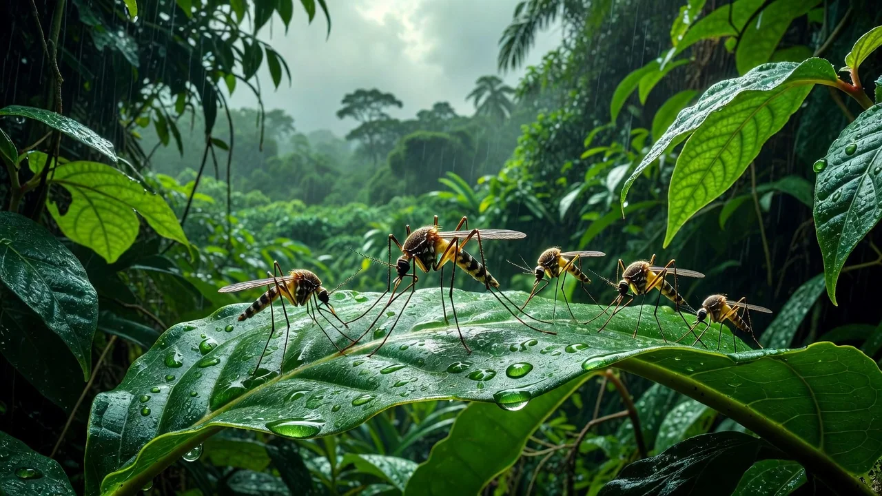 Verão, chuvas e mosquitos